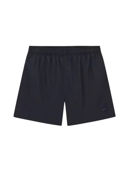 Bokserki Armani Exchange z logo niebieskie
