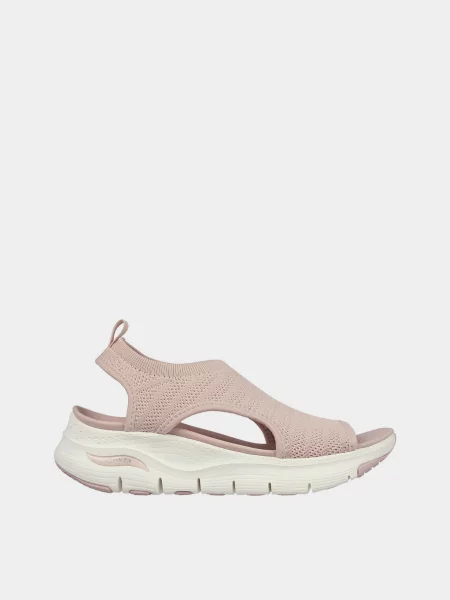 Сандалії Skechers Arch Fit Darling Days текстиль рожевий