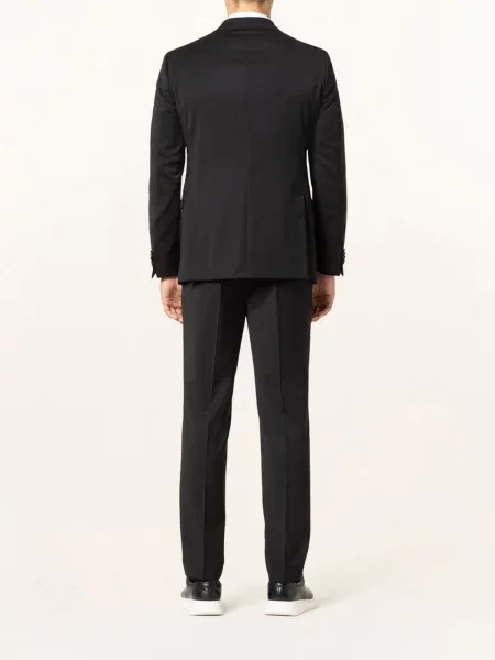 Eduard Dressler Oblekové Sako Shaped Fit schwarz