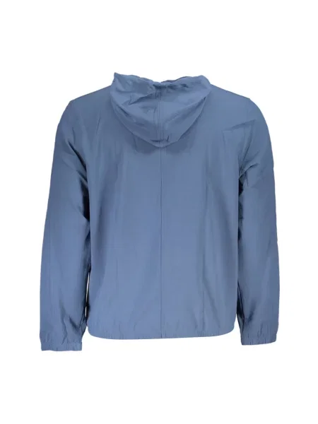 Bluza z kapturem Calvin Klein Performance niebieska