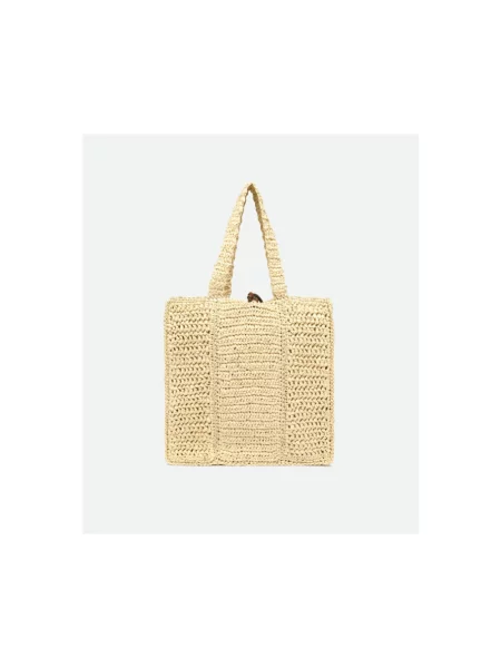 Gianni Chiarini torebka tote NEFELI beżowa