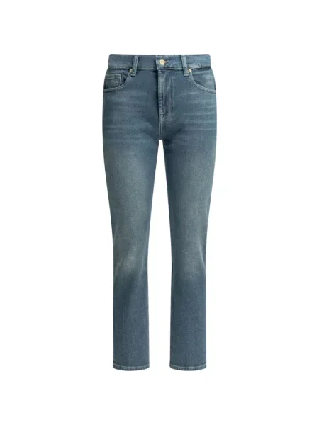 Blugi skinny 7 For All Mankind skinny fit albastru