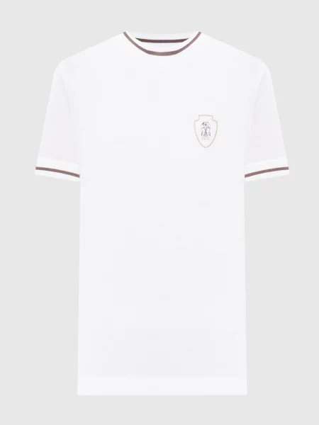 Футболка Brunello Cucinelli белая