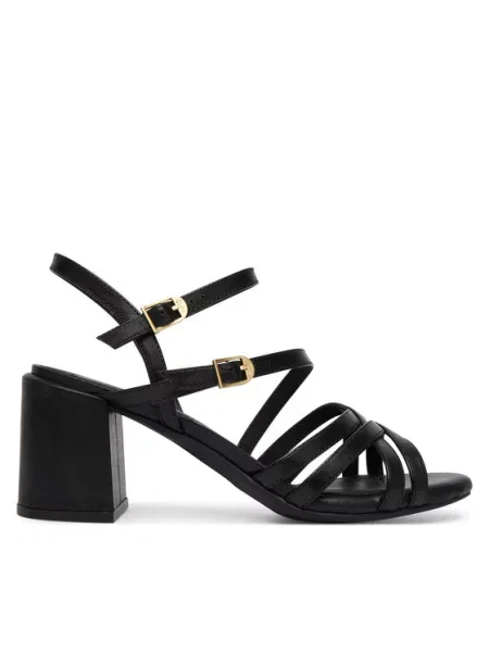 Clarks Sandały Ezoria Strap czarny