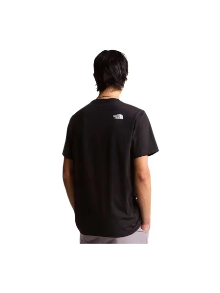Koszulka z krótkim rękawem The North Face Half Dome Evolution czarny czysty XS biały