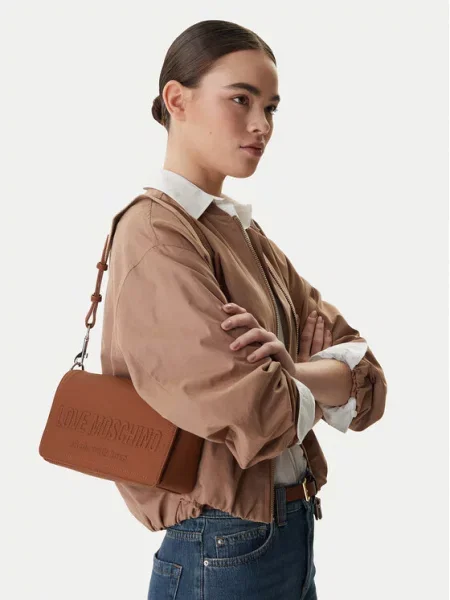 Torebka LOVE MOSCHINO brązowa