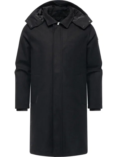 Ragwear Palton de iarnă Isaq' negru