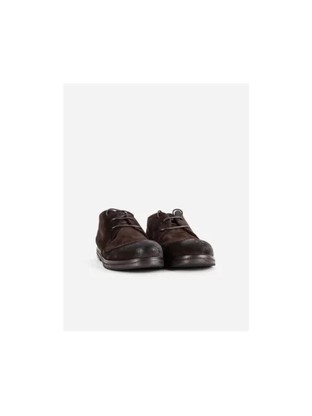 Derby Marsell zamszowy brązowy