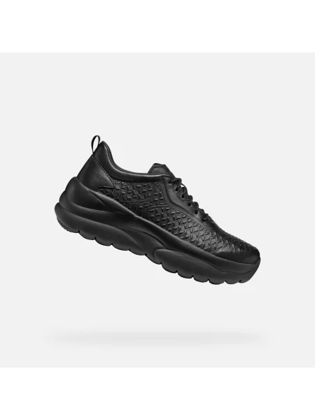 Sneakerși Geox negru