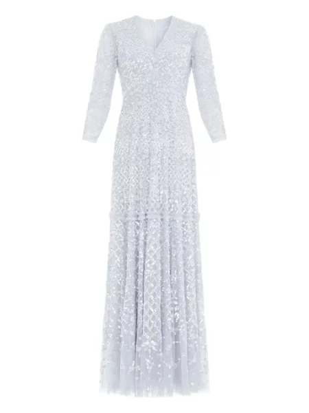 Rochie maxi Needle & Thread de costum albastru