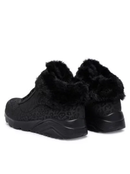 Skechers Gležnjarji Uno Lite BBK črna