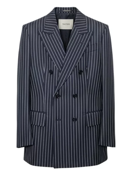 Sacou Tom Ford cu dungi albastru