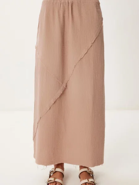 Happiness İstanbul Fustă pudră roz