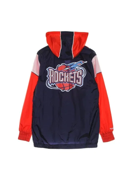 Kurtka Mitchell & Ness trekkingowa czerwona