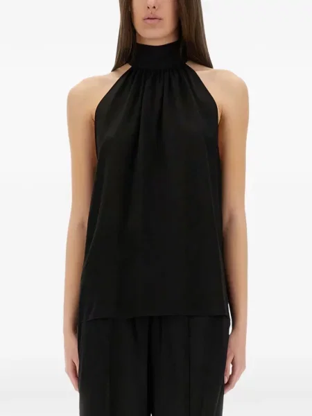 Top Tom Ford cu gât halter negru