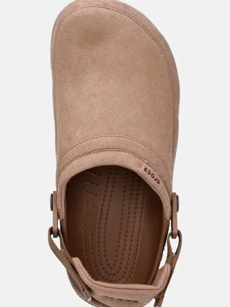 Замшевые классические шлепанцы Crocs