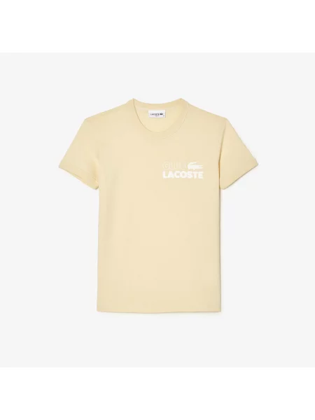 Футболка Lacoste желтая