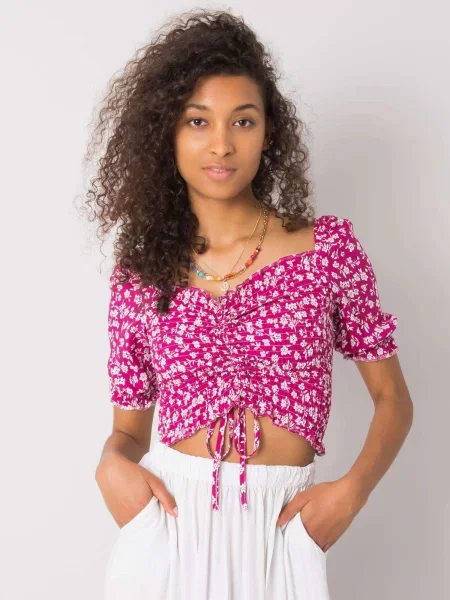 Bluza Fashionhunters fuksija