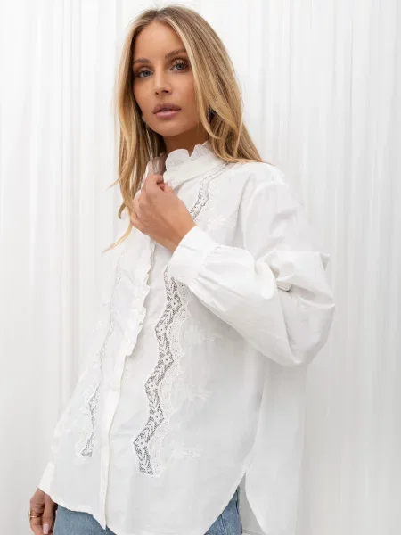 Bluza Italy Moda bijela