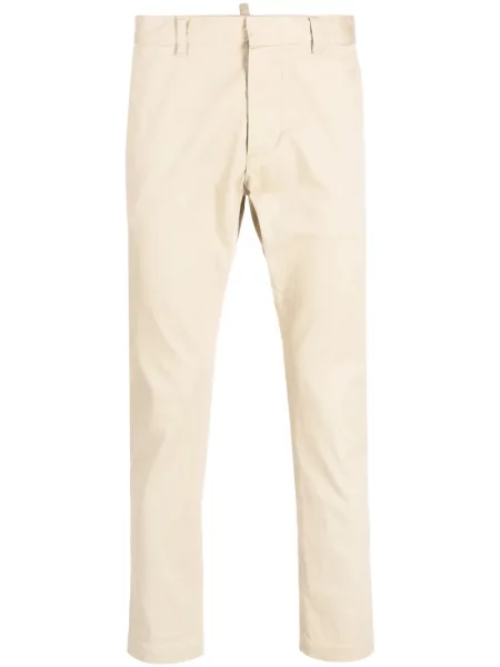 Pantaloni chino Dsquared2 cu talie joasă