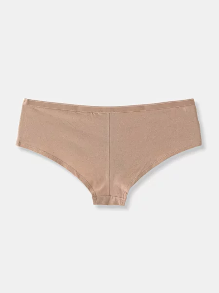 Emporio Armani Underwear nohavičky dámske s elastanom béžová