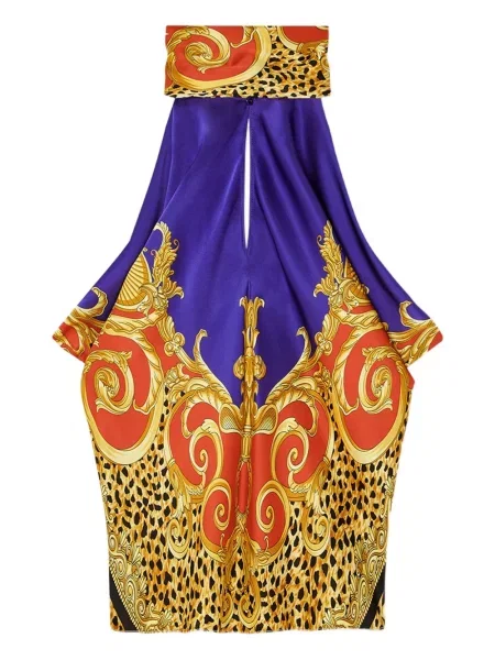 Top Versace cu imagine galben