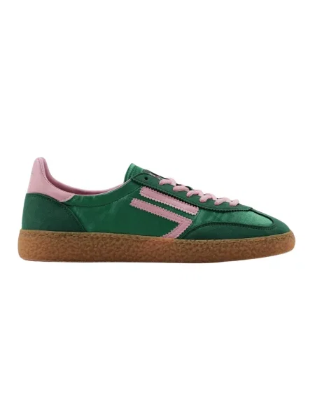 Sneakersy Puraai skórzane zielone