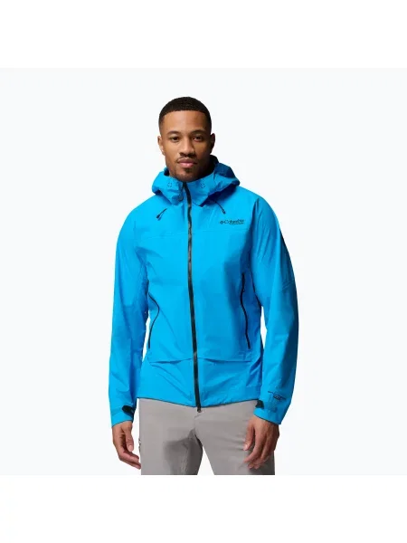 Geacă softshell pentru bărbați Columbia Saudan Pro 3L compass blue albastru