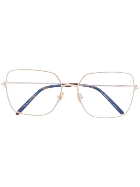 Ochelari de soare Tom Ford Eyewear cu imprimeu geometric