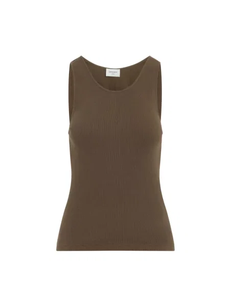 Top Saint Laurent brązowy