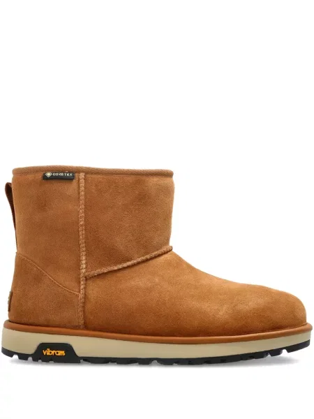 Sneakerși Ugg din piele de căprioară maro