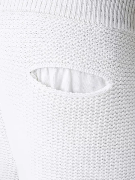Kötött futó nadrág Billionaire autogrammal fehér