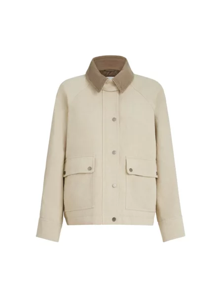 Parka Brunello Cucinelli beżowa