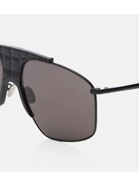 Ochelari de soare Alaïa cu autograf negru