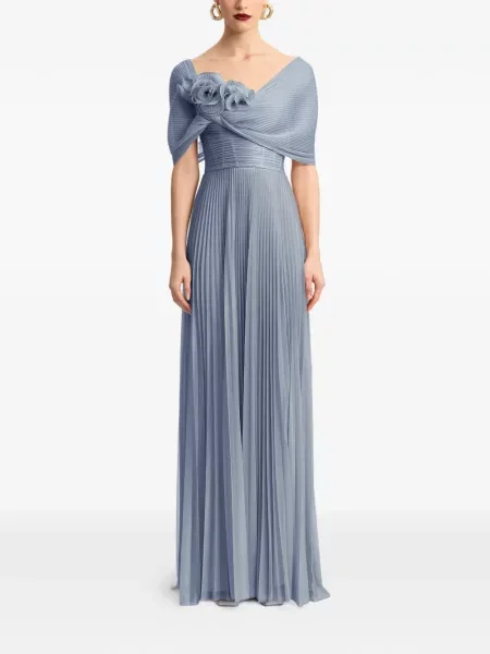 Rochie Gemy Maalouf drapată albastru