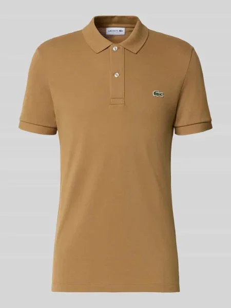 Koszulka polo o kroju slim fit z czystej bawełny Lacoste