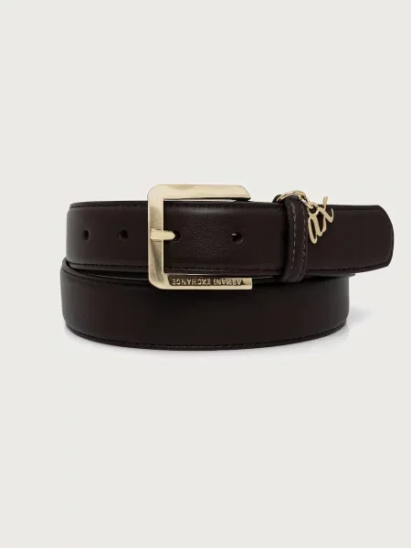 Armani Exchange curea pentru femei cu imitație de piele maro
