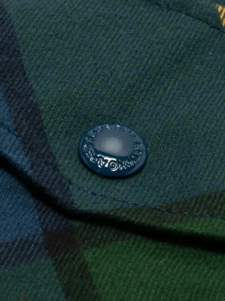 Cămașă Aape By A Bathing Ape în carouri albastru