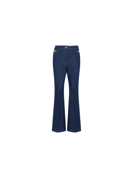 Jeansy Patou z wysoką talią niebieskie