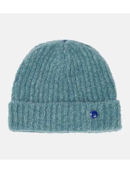 Kapa God's True Cashmere iz kašmirja modra