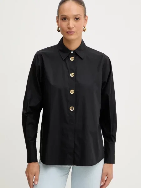 Srajca Karl Lagerfeld črna