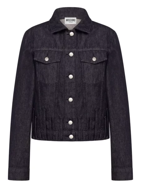 Kurtka jeansowa Moschino Jeans niebieska