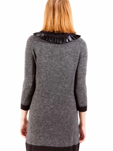 Krátke oblekové mini šaty Love Moschino čierna