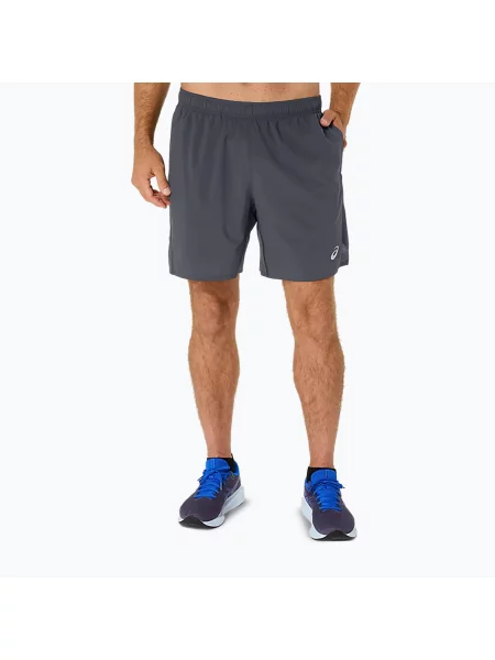 Pantaloni scurți de alergare pentru bărbați Asics Core Short Carrier Grey gri