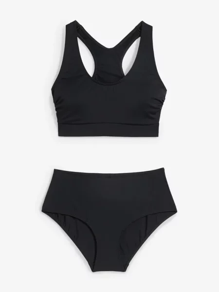 Bikini bustier 2 części czarne