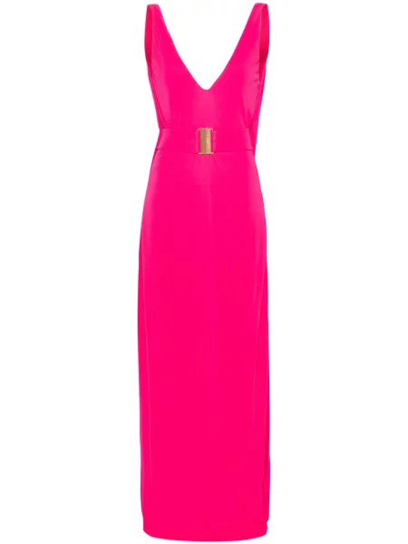 Rochie maxi Pinko cu decolteu în V de costum