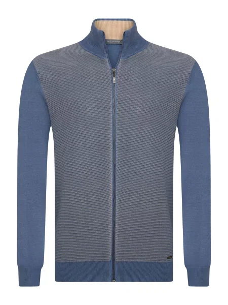 Jacey Quinn Geacă tricotată albastru