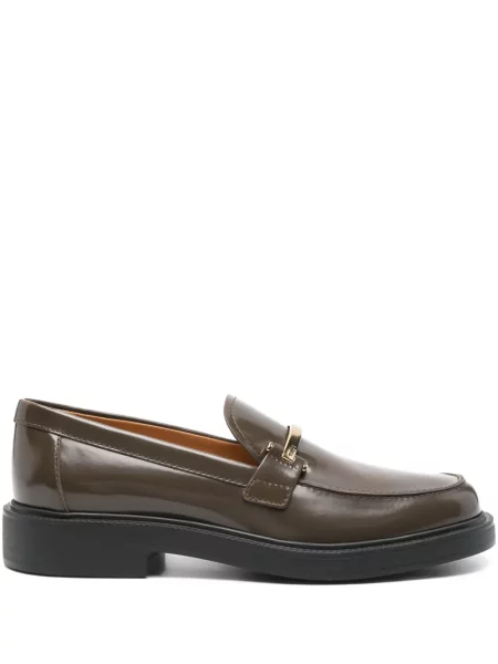 Loafersy Tod's brązowe