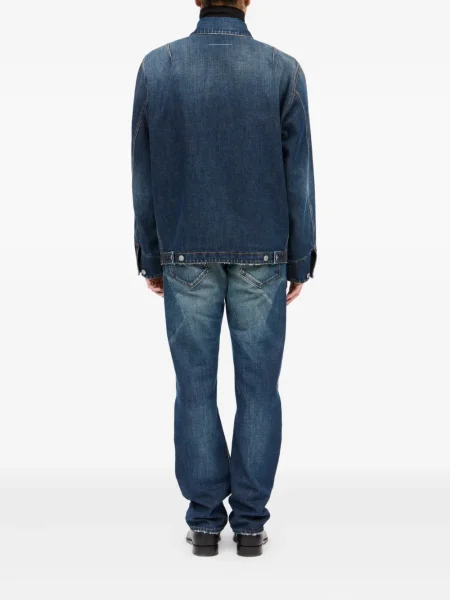 Geacă de blugi Mm6 Maison Margiela albastru