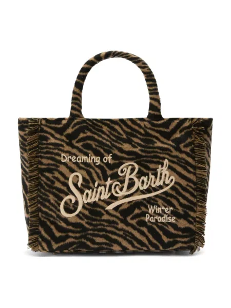 Shopperka Mc2 Saint Barth filcowa brązowa